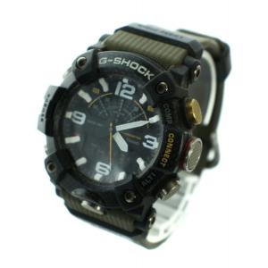 CASIO G-SHOCK MASTER OF G MUDMASTER 腕時計 クォーツ アナデジ デジアナ 黒文字盤