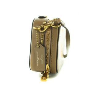 COACH バスキア コラボ 6916 アリー ベルトバッグ ショルダー ハンド 2WAY レザー 茶 ブラウン GY11