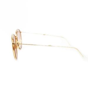 Ray-Ban サングラス 眼鏡 ウェリントン メタルフレーム  ミラーレンズ 鏡面 折りたたみ 4822 ゴールドカラー