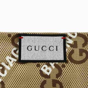 GUCCI × バレンシアガ BALENCIAGA THE HACKER PROJECT スカーフ ネックボウ 絹 シルク GG柄 ロゴ