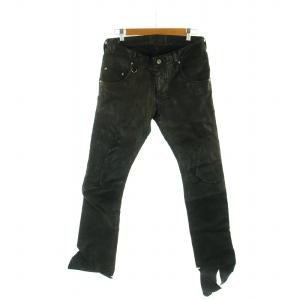 FOREVER YOUNG AT HEART ホースハイド レザー パンツ S