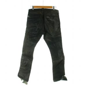 mastermind JAPAN FOREVER YOUNG AT HEART ホースハイド レザー パンツ S