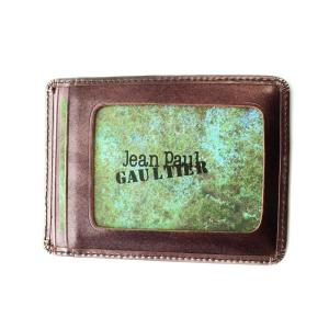 Jean Paul GAULTIER カードケース バラ柄 花柄  紫