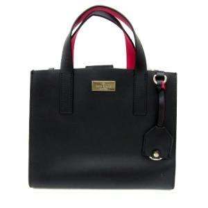 nelle putnam drive ハンドバッグ ショルダーバッグ 斜めがけ 2WAY カウレザー バイカラー 黒 ブラック