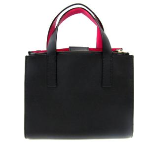 kate spade new york nelle putnam drive ハンドバッグ ショルダーバッグ 斜めがけ 2WAY カウレザー バイカラー 黒 ブラック
