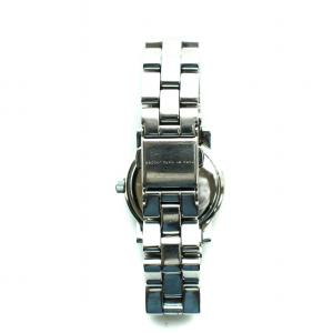 MARC by MARC JACOBS 腕時計 ウォッチ クォーツ ラインストーン ロゴ 白文字盤 シルバー色 MBM3055 GY18