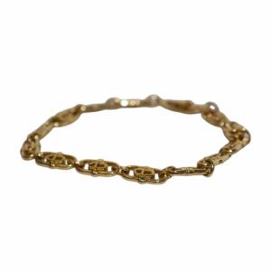 Christian Dior ブレスレット チェーン CDロゴ ゴールドカラー