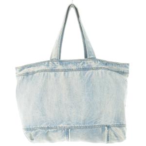 DIESEL トートバッグ デニム ロゴ ダメージ加工 青 ブルー /AH1 GY18