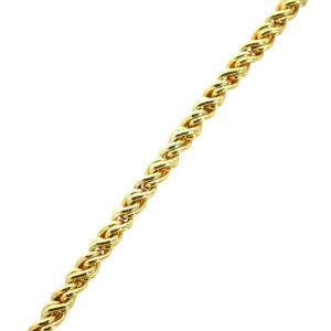 Christian Dior チェーンネックレス アクセサリー ロゴ ゴールド色 GY11