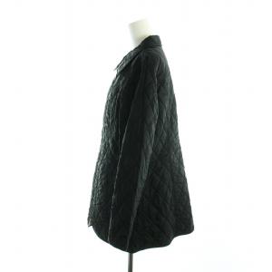 BURBERRY LONDON キルティング ジャケット 中綿 裏地ノバチェック 44 XL 黒 ブラック GY18