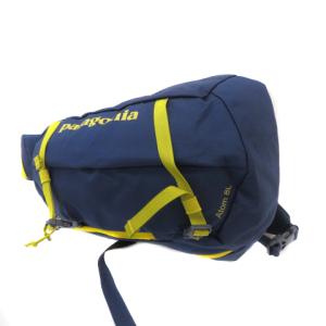 Patagonia ボディバッグ ワンショルダー ナイロン ロゴ バイカラー 紺 ネイビー マスタード
