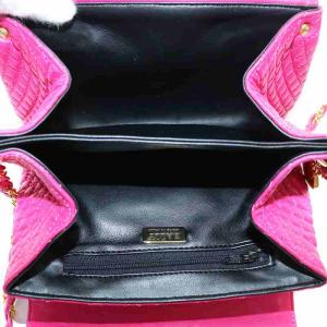 BALLY チェーン ショルダー バッグ キルティング ピンク