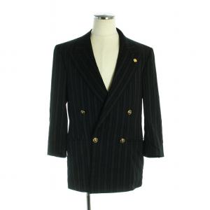 GIANNI VERSACE スーツ セットアップ 金ボタン メデューサ