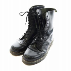 Dr.Martens ショートブーツ レザー 10ホール 黒 ブラック GY18