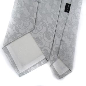 Christian Dior MONSIEUR ネクタイ レギュラータイ 総柄 シルク グレー