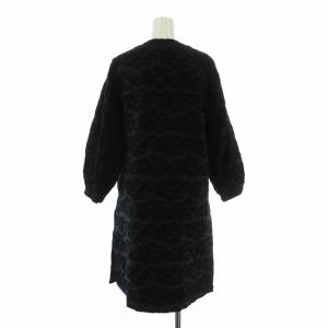 Tao コート ノーカラー S ブラック