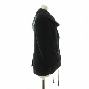 Tao フリルベスト レイヤード ジャケット M ブラック TD-J002