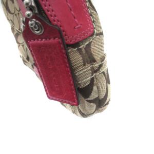 【美品】COACH ショルダーバッグ 肩掛け シグネチャー ソーホー 赤系 美品】COACH ショルダーバッグ 肩掛け シグネチャー ソーホー 赤系