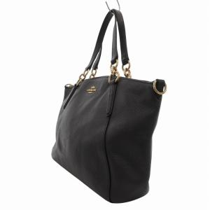 COACH ケルシー ハンドバッグ ショルダー 2WAY レザー F28993 ダークグレー