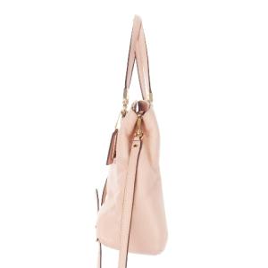 COACH ショルダーバッグ ハンドバッグ 2way レザー ロゴ チャーム ピンク 27862