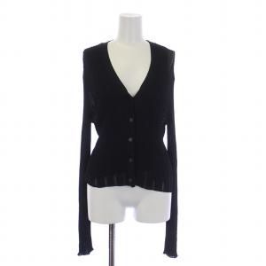 CHANEL 02P 02SS アンサンブル ニット ココマークボタン シアー カーディガン