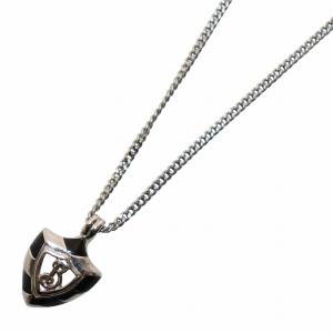 ネックレス アクセサリー ペンダント ノバチェック 一粒ストーン
