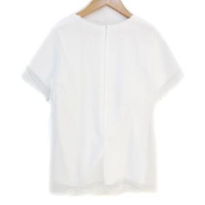 COMME des GARCONS COMME des GARCONS カットソー 半袖 クルーネック シースルー 無地 S 白 ホワイト
