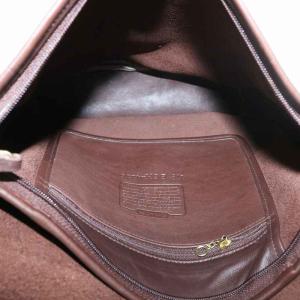 COACH オールドコーチ ヴィンテージ ショルダーバッグ メッセンジャーバッグ オールレザー 茶色 ブラウン 4115