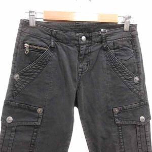 BURBERRY BLUE LABEL カーゴパンツ デニム こげ茶 ダークブラウン