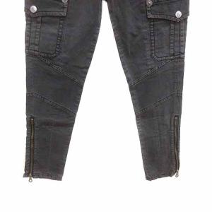 BURBERRY BLUE LABEL カーゴパンツ デニム こげ茶 ダークブラウン