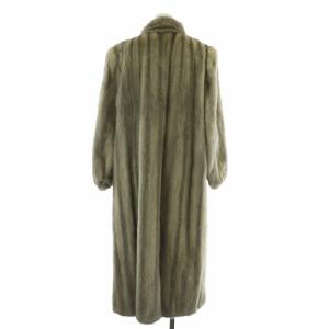 SAGA MINK 銀サガ サファイアミンク ファー コート グレー