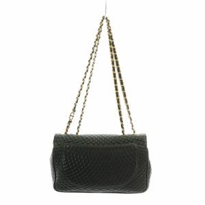 BALLY チェーン ショルダー バッグ キルティング ブラック 4453294
