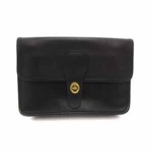 オールド OLD クラッチバッグ パーティ セカンド レザー ターンロック 黒 ブラック GY18 /TZ