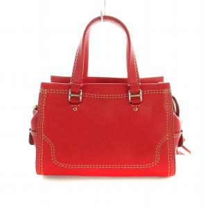 MARC JACOBS ハンドバッグ ショルダー 2WAY レザー ロゴ 赤 レッド GY18