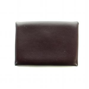JIL SANDER 24SS FOLDED COIN PURSE マルチ コインケース ミニ ウォレット 小銭入れ 財布 レザー 茶 ブラウン