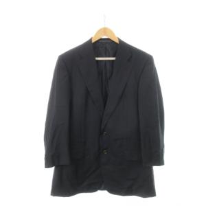 Ermenegildo Zegna シングルスーツ セットアップ 上下 テーラードジャケット サイドベンツ 総裏地 パンツ 2タック シャドーストライプ