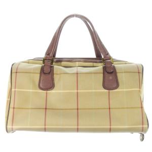burberrys ヴィンテージ ボストンバッグ 偏光カラー ブラウン