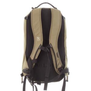 Haglofs CORKER リュックサック バックパック ナイロン パネル内蔵 ロゴ アウトドア 茶 カーキ /MN9