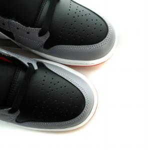 NIKE AIR JORDAN 1 LOW スニーカー US10 グレー 赤