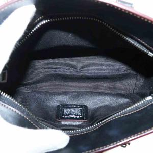 COACH オールオーバーバタフライ ミニブレイクキャリーオール ハンドバッグ ショルダー 2WAY レザー スタッズ アップリケ ロゴ