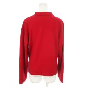 burberrys ヴィンテージ カーディガン ニット 襟付き 金ボタン レッド