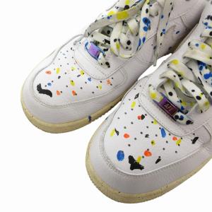 NIKE AIR FORCE 1 ’07 LV8  PAINT SPLATTER 27.5 ホワイト