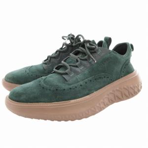 COLE HAAN ZERO GRAND360 ゼログランド360 ローカットスニーカー シューズ スエード 9 緑 グリーン C38430