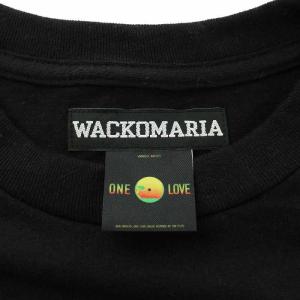 WACKO MARIA ボブマーリー BOBMARLEY Tシャツ カットソー 半袖 クルーネック プリント M 黒 ブラック
