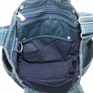 PORTER 吉田カバン フェイバー FAVOR トートバッグ ハンド ショルダー 2WAY キャンバス ロゴ 紺 ネイビー