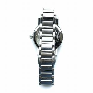 SWAROVSKI 腕時計 ウォッチ クォーツ ロゴ デイト カレンダー付き ロゴ 黒文字盤 シルバー色 999976 GY18