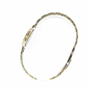YVES SAINT LAURENT ジャンク品 腕時計 ウォッチ クォーツ ロゴ 白文字盤 ゴールド色 シルバー色 2200-229789Y GY18