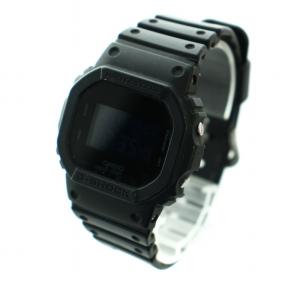 CASIO G-SHOCK 腕時計 ウォッチ クォーツ デジタル デイデイト カレンダー付き スクエア ロゴ 黒 ブラック DW-5600BB GY17