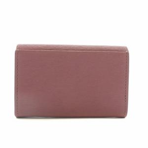 PAUL SMITH カードケース 名刺入れ レザー ロゴ ピンク /XZ GY11