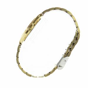 SEIKO 腕時計 ウォッチ クォーツ ロゴ ラウンド 黒文字番 ゴールド色 V701-1P70 GY18